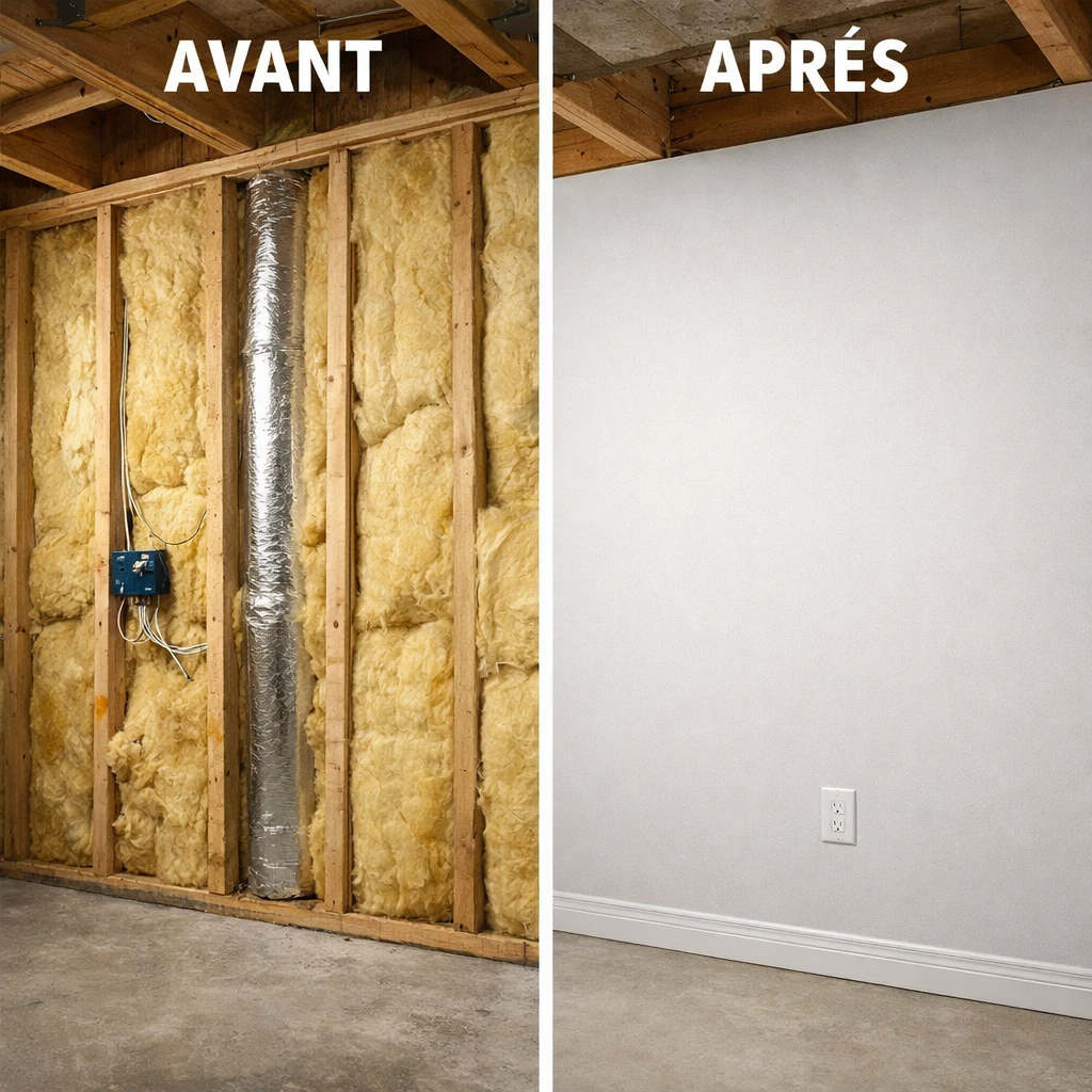 Avant après - Entreprise Drouet Elbeuf